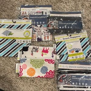 Itzy Ritzy snack bags. Sold as a set